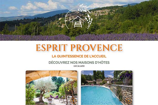 Site Internet Esprit Provence